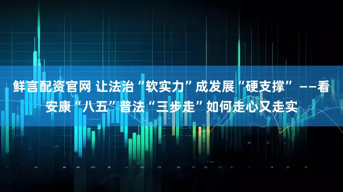 鲜言配资官网 让法治“软实力”成发展“硬支撑” ——看安康“八五”普法“三步走”如何走心又走实