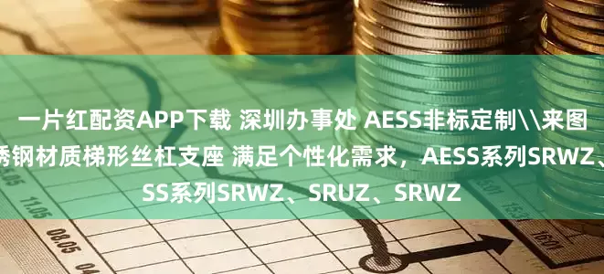 一片红配资APP下载 深圳办事处 AESS非标定制\来图定制！30 度不锈钢材质梯形丝杠支座 满足个性化需求，AESS系列SRWZ、SRUZ、SRWZ